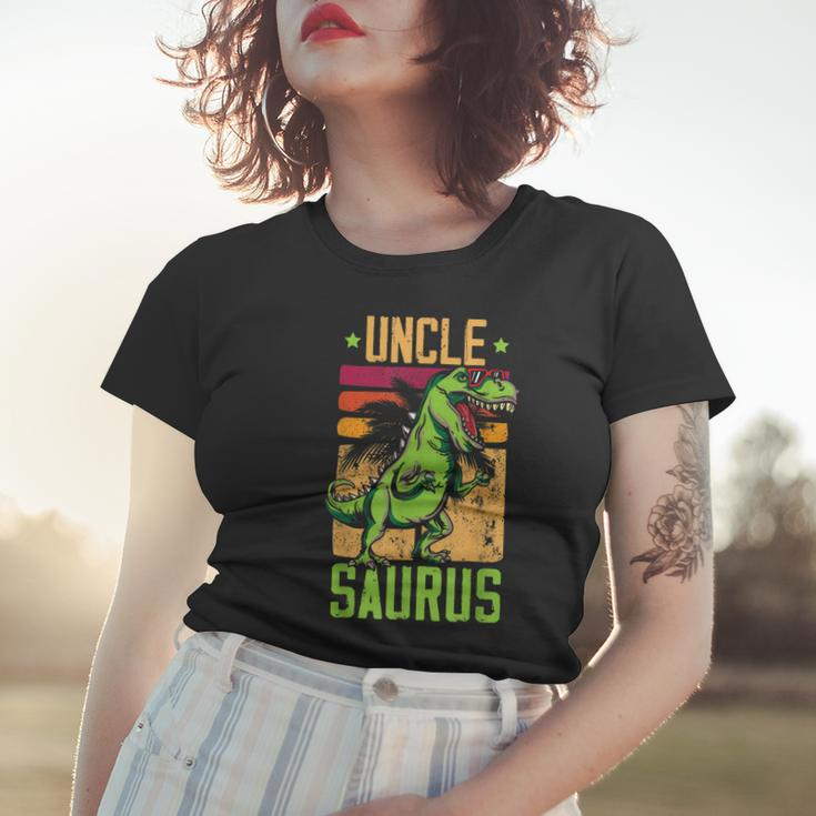 Unclesaurus Uncle Saurus Trex Dinosaur Matching Family Gift For Mens Women T-shirt Gifts for Her