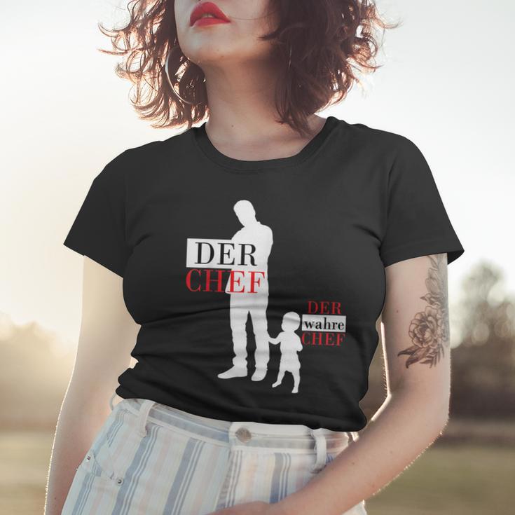 Vater Sohn Partnerlook Papa Und Kind Outfit Frauen Tshirt Geschenke für Sie