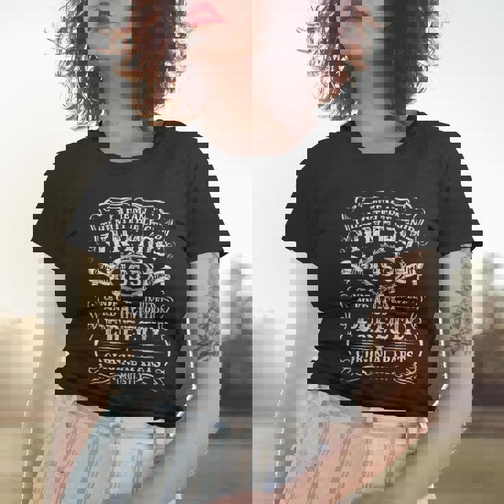 Vintage 1953 Man Myth Legend 70Th Birthday 70 Year Old Gifts Women T-shirt Gifts for Her