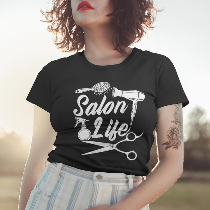 Womens Hair Stylist Funny Hairdresser Salon Life Stylist Hair Salon Women T-shirt Gifts for Her