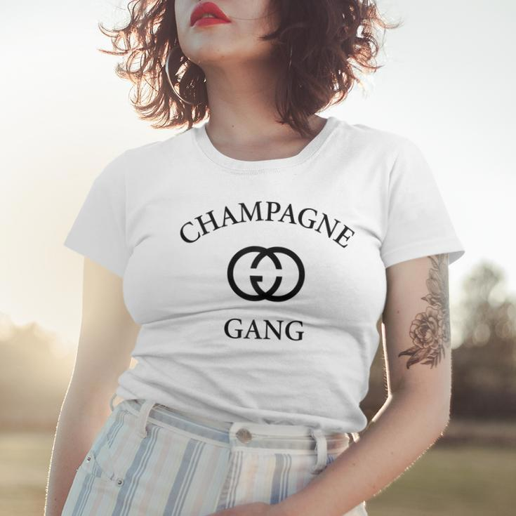 Champagne Gang Gift Mom Womens Girlfriend Funny Mothers Gift For Womens Women T-shirt Gifts for Her