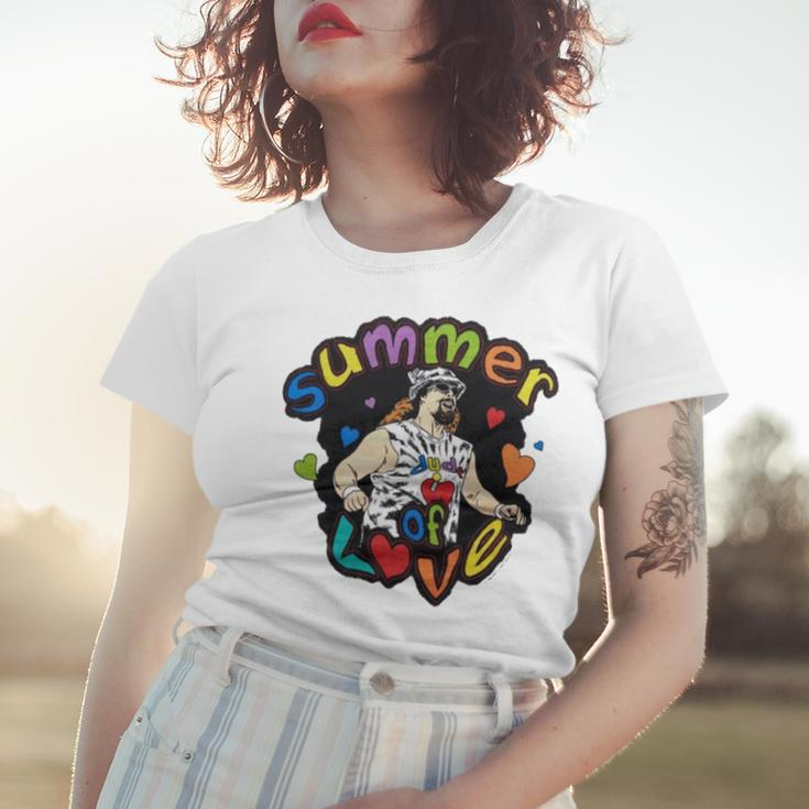 Dude Love Summer Of Love Women T-shirt Gifts for Her
