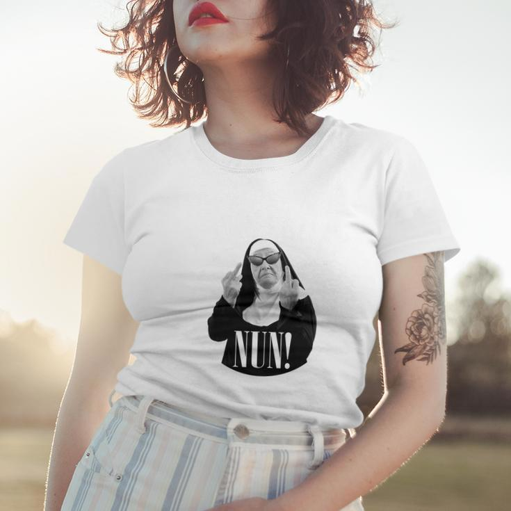 Funny FCks I Give Nun Women T-shirt Gifts for Her