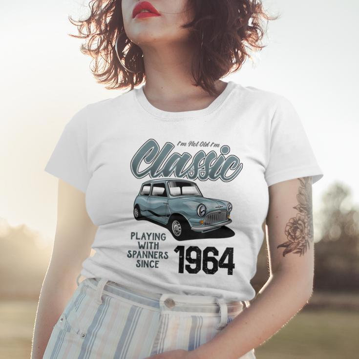 Ich Bin Nicht Alt Ich Bin Ein Oldtimer Jahrgang 1964 Frauen Tshirt Geschenke für Sie