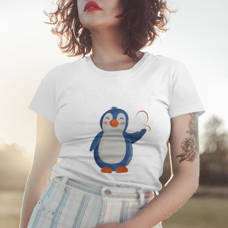 Kinder 2 Geburtstag Deko Mädchen Jungen 2 Jahre Pinguin Frauen Tshirt Geschenke für Sie