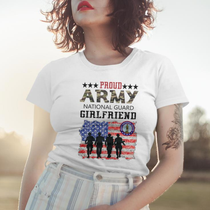 Proud Army National Guard Girlfriend Veteran Womens Gift Gift For Womens Women T-shirt Gifts for Her