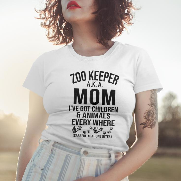 Zoo Keeper Aka Mom Ive Got Children For Woman Gift For Womens Women T-shirt Gifts for Her