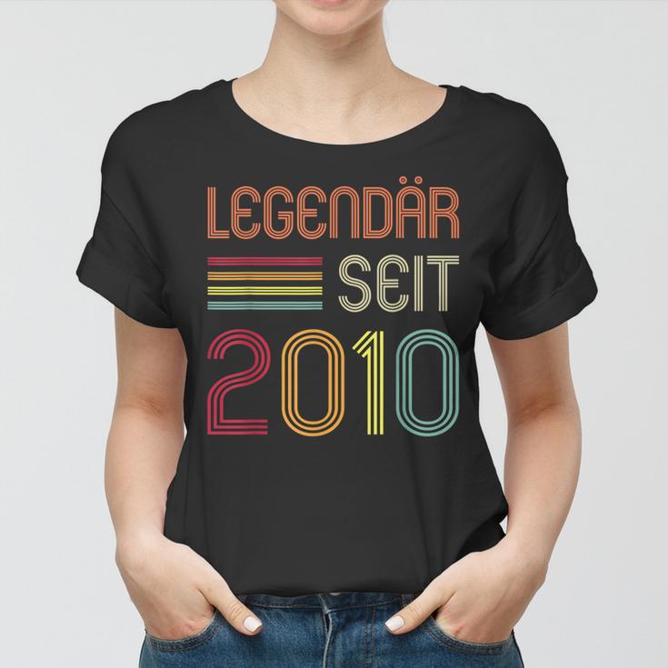 12 Geburtstag Legendär Seit 2010 Geschenk Frauen Tshirt