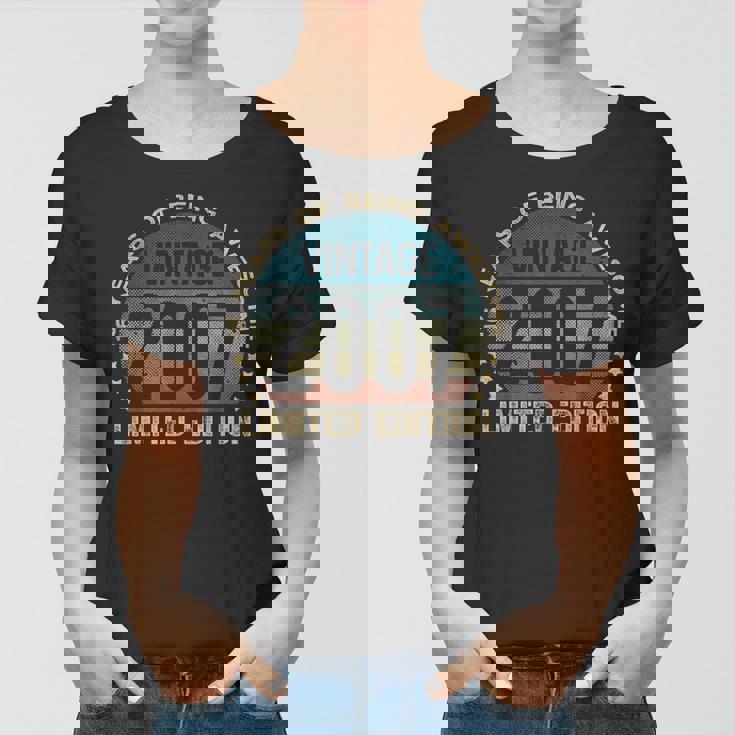 16Th Birthday 16 Year Old Limited Edition Gifts Vintage 2007 Women T-shirt