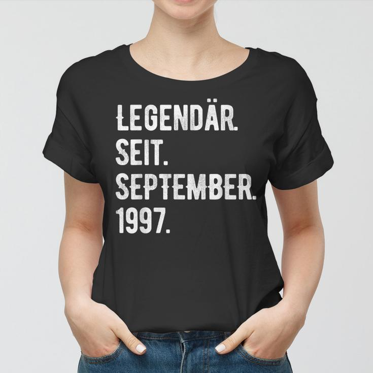 26 Geburtstag Geschenk 26 Jahre Legendär Seit September 199 Frauen Tshirt