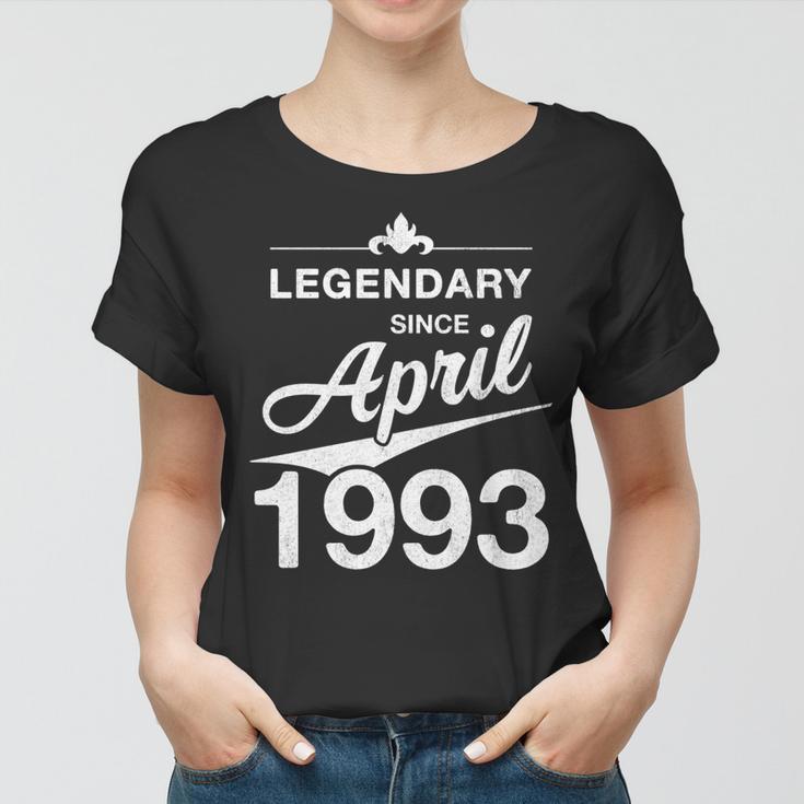 30 Geburtstag 30 Jahre Alt Legendär Seit April 1993 V3 Frauen Tshirt