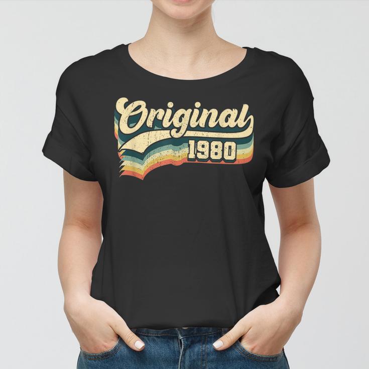 42 Geburtstag Geschenk Original Männer Frauen Jahrgang 1980 Frauen Tshirt