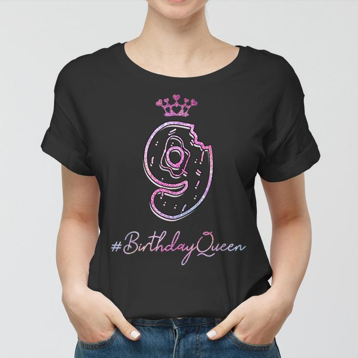 9Th Birthday 9 Years Old Girl Funny 9 Years Birthday N Women T-shirt