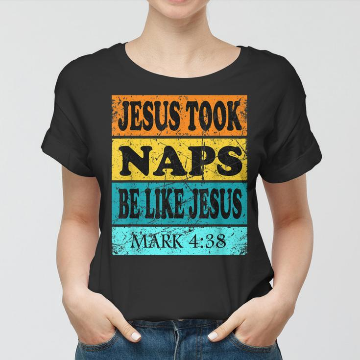 About Jesus Youth Christian Jesus Likes Naps Women T-shirt