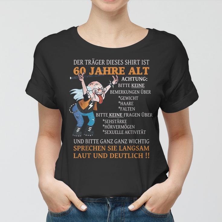 Alter Sack Der Träger Ist 60 Geburtstag Ü60er Frauen Männer Frauen Tshirt