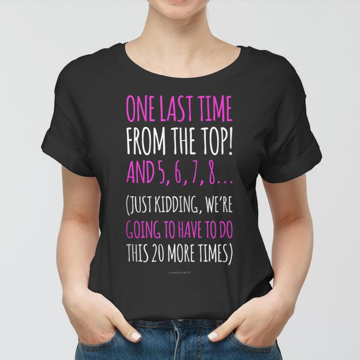 And 5 6 7 8 S Funny Dance Teacher Gift Tanks Women T-shirt