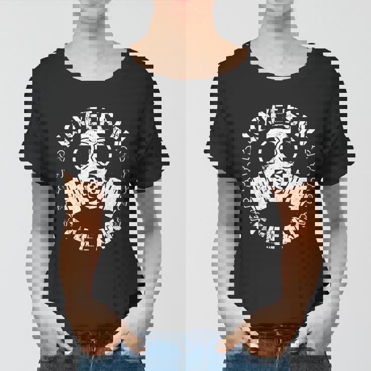 Anti-Valentine Love Is In The Air Women T-shirt