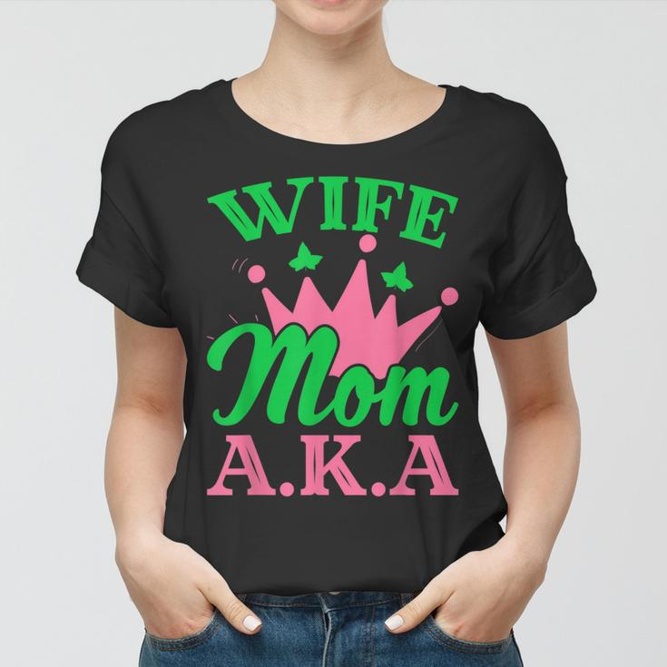 Aplha Pretty Girls Sorority 1908 Gifts For Aka Mom & Wife Women T-shirt