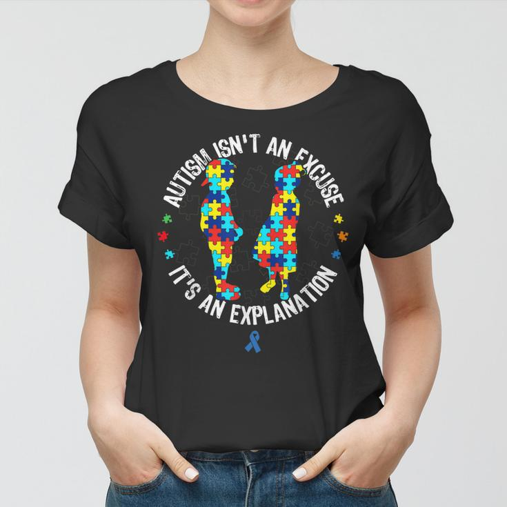 Autism Awareness Be Kind Be Different Mom Autism Women T-shirt