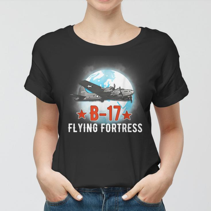 B-17 Flying Fortress Zweiter Weltkrieg Frauen Tshirt