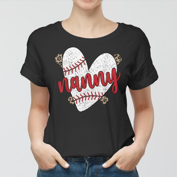 Baseball Nanny Proud Baseball Player Nanny Women T-shirt