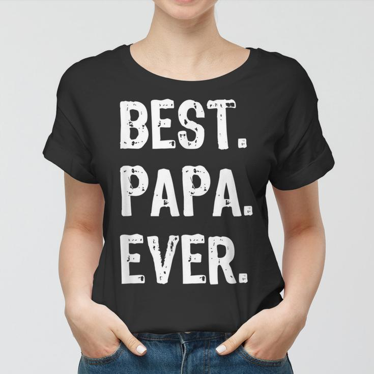 Best Papa Ever Cool Funny Gift Christmas Halloween Gift For Mens Women T-shirt