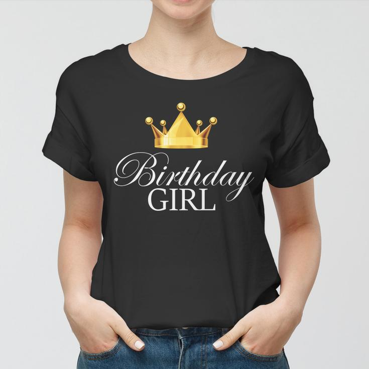 Birthday Girl Queen Crown Limited Edition Women T-shirt