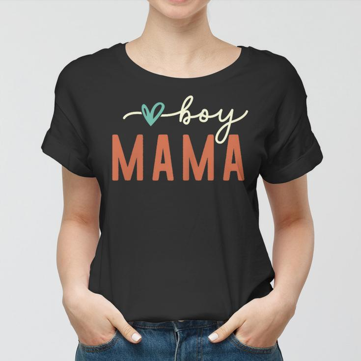 Boy Mama Ma Mama Mom Bruh Mother Mommy Funny Mothers Day Women T-shirt