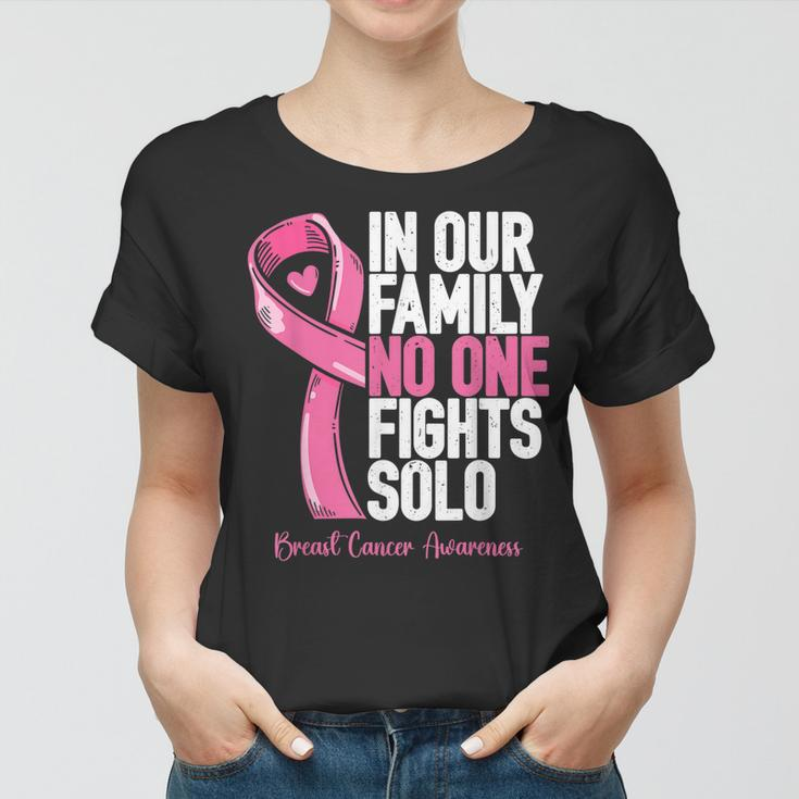 Breast Cancer Support Family Women Breast Cancer Awareness Women T-shirt