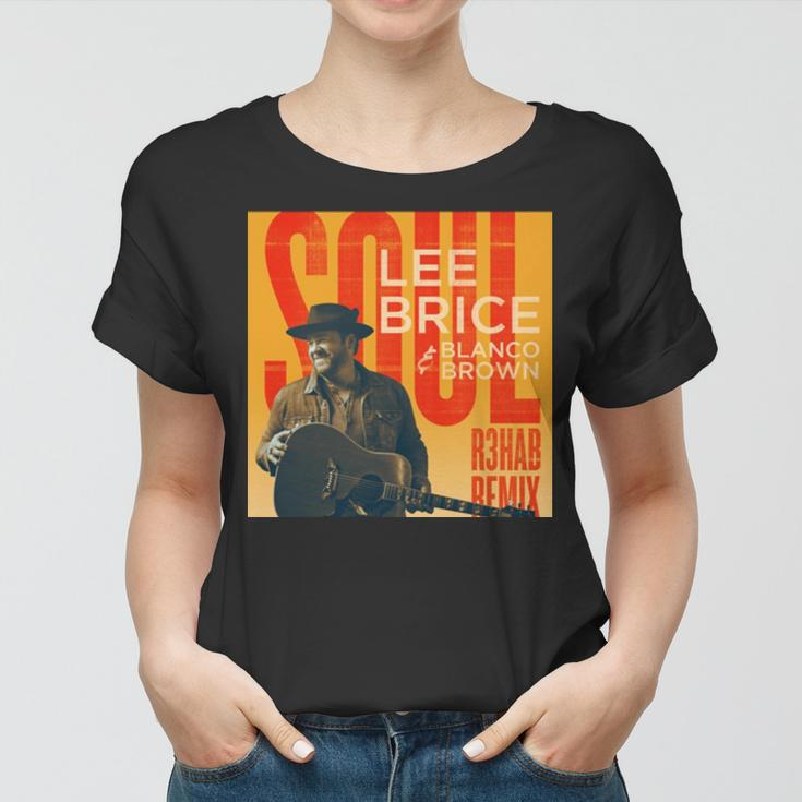 Brice Soul Lee Brice Blanco Brown Women T-shirt