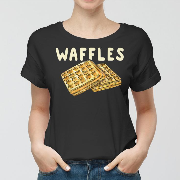 Chicken And Waffles Funny Matching Halloween Women T-shirt