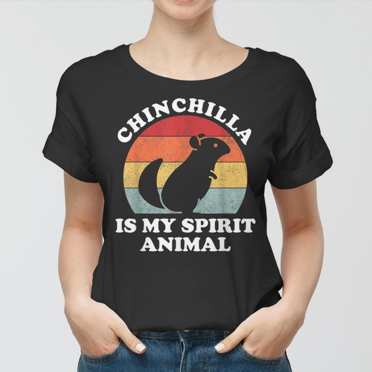 Chinchilla Ist Mein Geistertier Süßer Tierliebhaber Frauen Tshirt