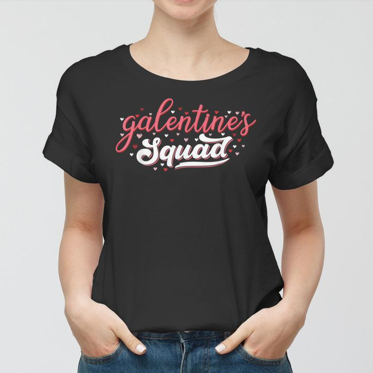 Cute Galentines Squad Gang For Girls Funny Galentines Day Women T-shirt