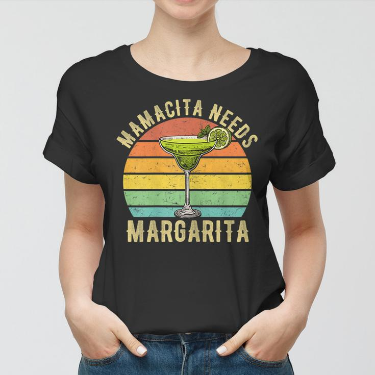 Damen Mamacita Needs A Margarita Lustiger Muttertag Frauen Tshirt