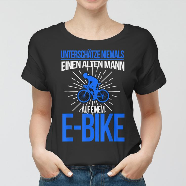 E-Bike Herren Spruch Elektrofahrrad Mann Fahrrad Frauen Tshirt