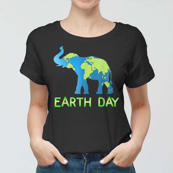 Elephant Earth Day For Earthday 2019 Tee Women T-shirt