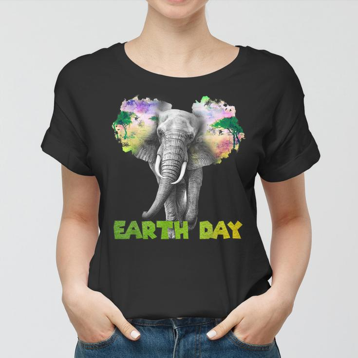 Elephant Earthday S Earthday 2019 Women T-shirt