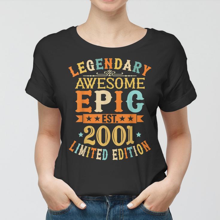 Est 2001 Limited Edition 21. Geburtstag Frauen Tshirt, Jubiläums-Design