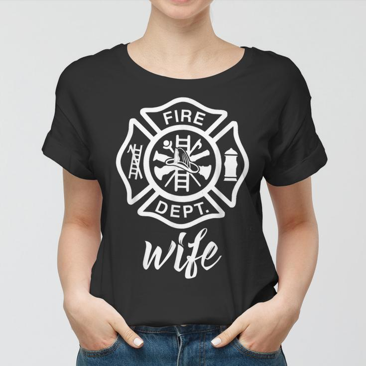 Fire Fighters Wife - Firefighter Women T-shirt