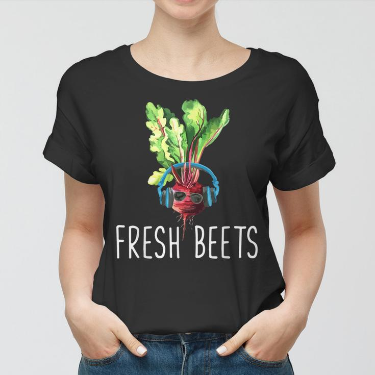 Fresh Beets Organic Food Funny Vegetable Lover Gift Women T-shirt