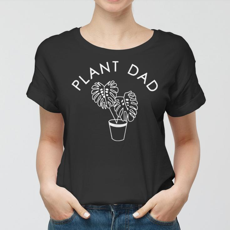 Funny Landscaper Gardener Dad Plants Expert Plant Daddy Women T-shirt