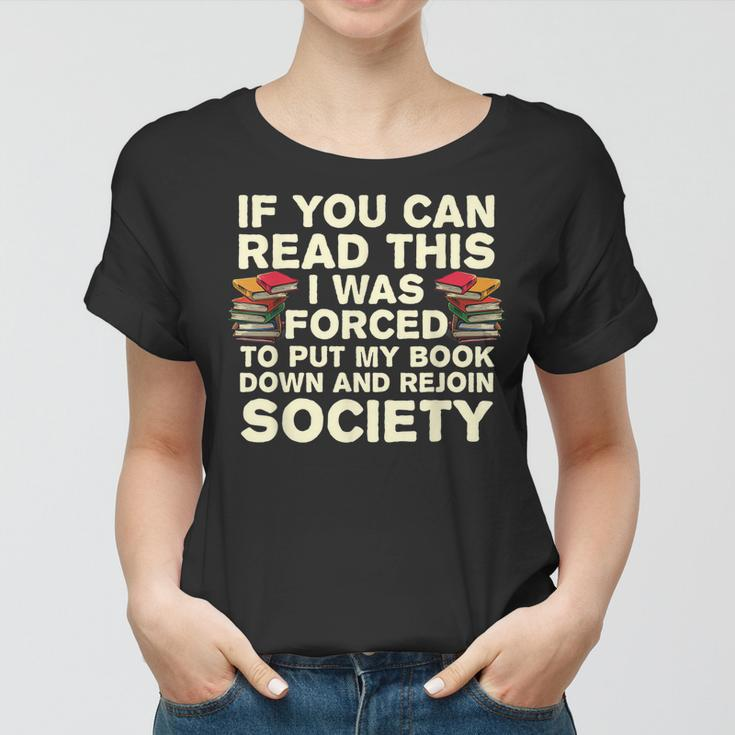 Funny Read Books Lover For Men Women Bookaholic Bookworm Women T-shirt