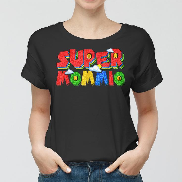 Gamer Mommio Super Mom Mothers Day Funny Gift From Kids Women T-shirt