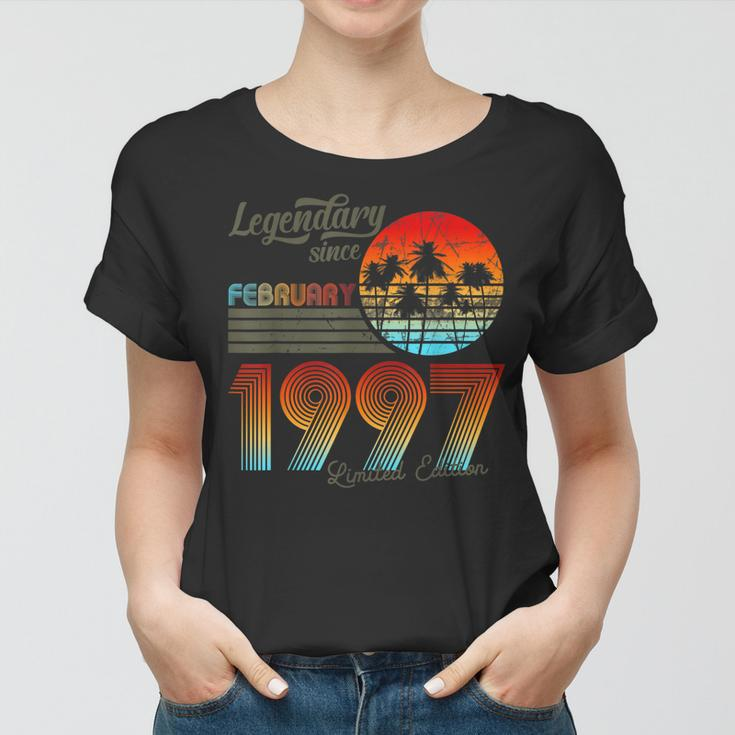 Geburtstags-Legendär Seit Februar 1997 Frauen Tshirt