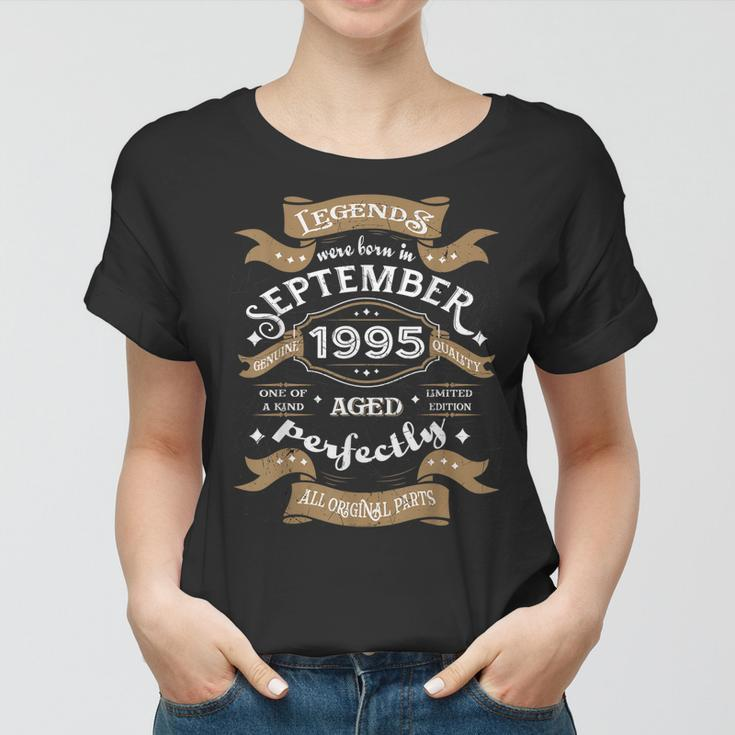 Geburtstagsgeschenk Legenden Wurden Im September 1995 Geboren Frauen Tshirt