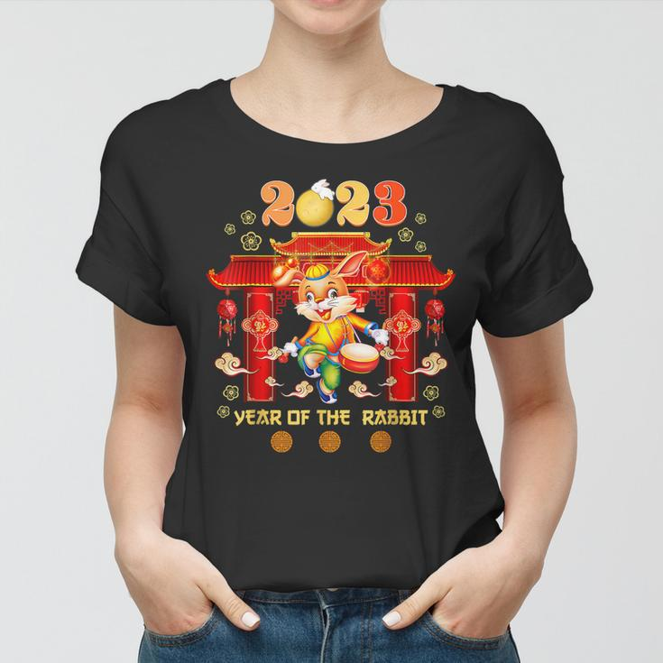 Happy New Year 2023 Year Of The Rabbit Eve Party Supplies Women T-shirt
