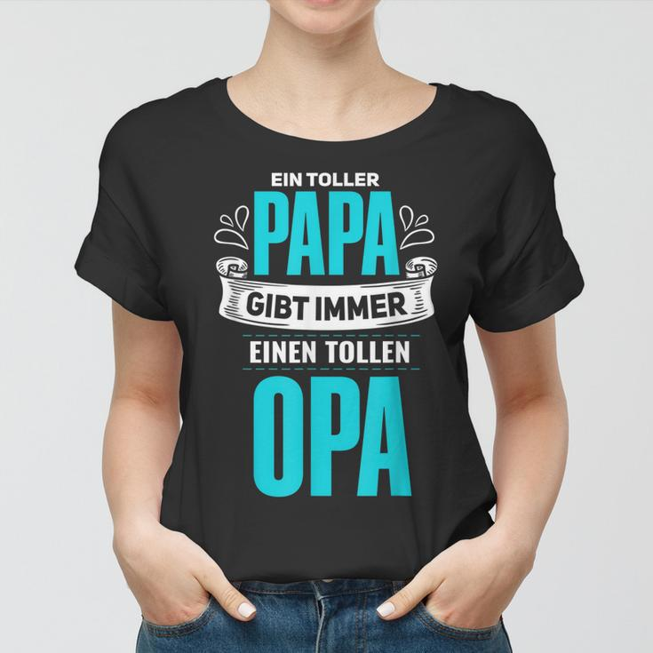 Herren Cooles Werdender Opa Spruch Für Papas Und Opas Frauen Tshirt