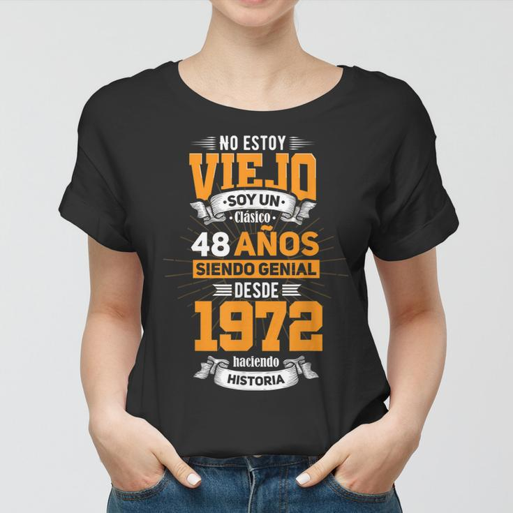 Herren Frauen Tshirt 48. Geburtstag Spanisch Papa 2020 Edition