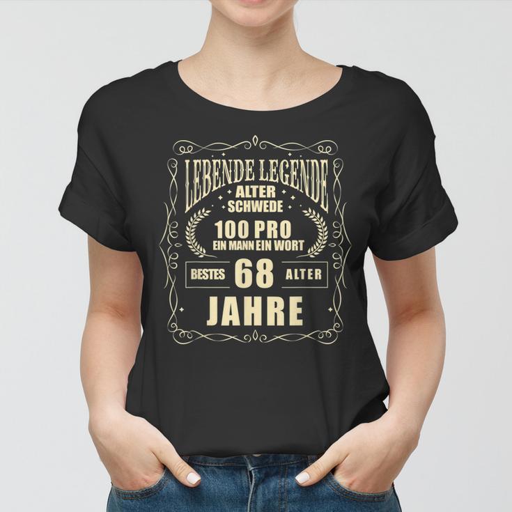 Herren Lebende Legende 68 Geburtstag Frauen Tshirt