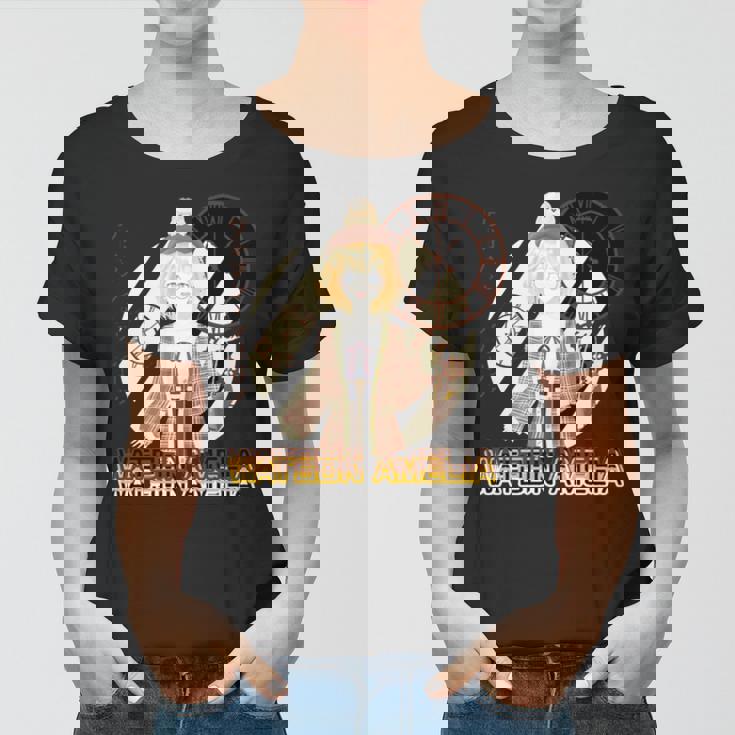 Hololive Watson Amelia The Time Traveller Women T-shirt Hololive Watson Amelia The Time Traveller Women T-shirt